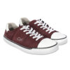 TREEPS Low Trampki barefoot TBT/032 BURGUNDY SUEDE Damskie