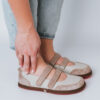 Magical Shoes Damskie Baleriny Barefoot NINA BEIGE
