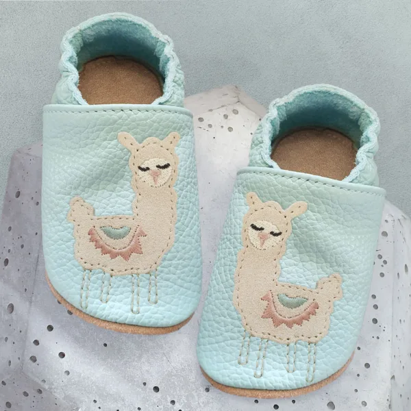 Funky Monkey Slippers Lama Mint — zdjęcie 2