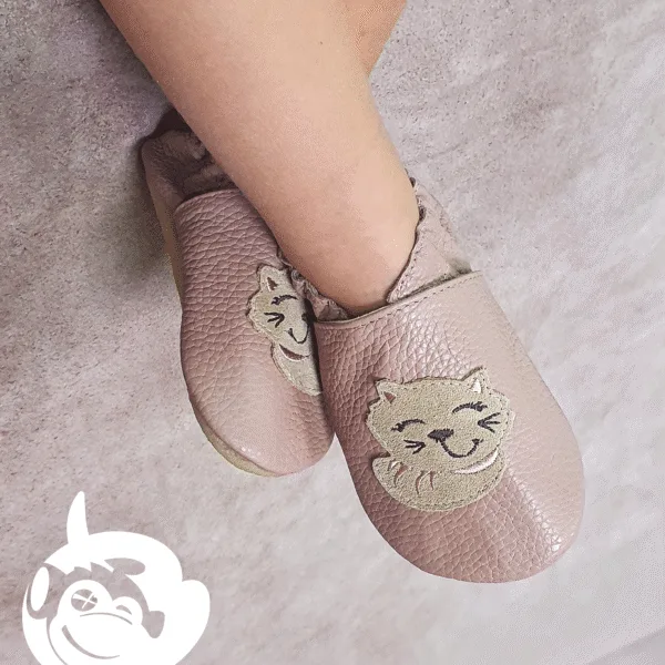 Funky Monkey Slippers Cat Cappucino — zdjęcie 3