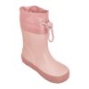 Playshoes Kalosze barefoot dziecięce ze ściągaczem – jasny róż
