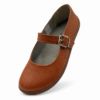 Bochm But Skórzane Baleriny Barefoot Vera Carmel