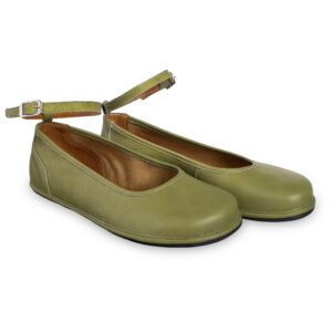 Magical Shoes Baleriny Barefoot Ada Olive