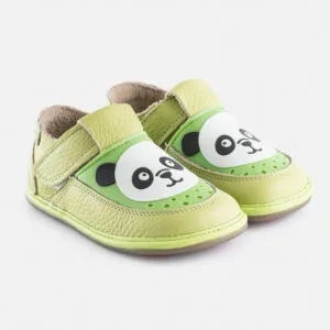 Magical Shoes Kapcie Barefoot GAGA PANDA LIME
