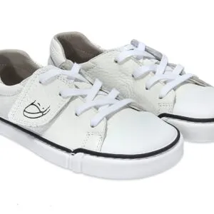 TREEPS LOW YOUTH Trampki barefoot TBT/028 WHITE