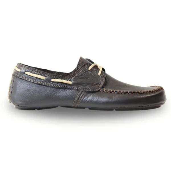 Tadeevo Boat Shoes Dark Brown — zdjęcie 3