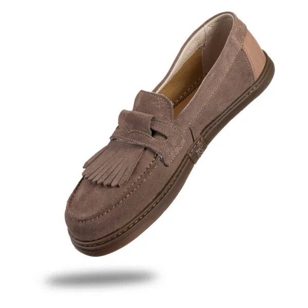 Magical Shoes Mokasyny Pienza Taupe Damskie — zdjęcie 4