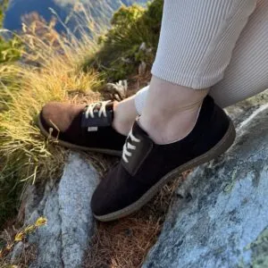 Edeo Barefoot Calmer Półbuty Unisex Choco