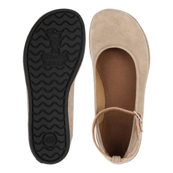 Magical Shoes Baleriny Barefoot Ada Cappucino — zdjęcie 5
