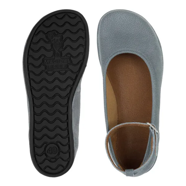 Magical Shoes Baleriny Barefoot Ada Azzuro — zdjęcie 5