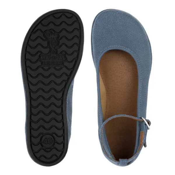 Magical Shoes Baleriny Barefoot Ada Blue — zdjęcie 5