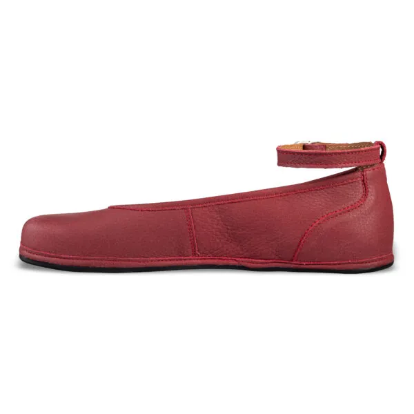 Magical Shoes Baleriny Barefoot Ada Red — zdjęcie 3