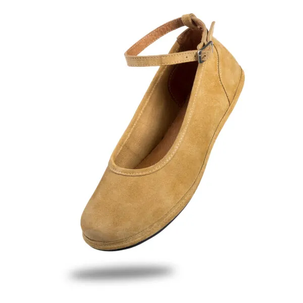 Magical Shoes Baleriny Barefoot Ada Sand Suede — zdjęcie 4