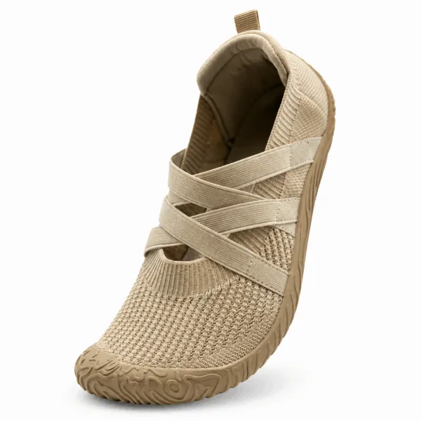 Rock Spring Barefoot Sportowe Baleriny Yahi All Beige — zdjęcie 2