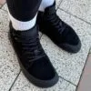 Edeo Barefoot Sznurowane Botki November Unisex Black
