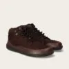 Edeo Barefoot Sznurowane Botki Unisex November Choco